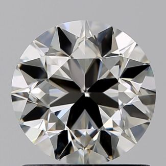 1.00 Carat Round J VVS1 VG EX G GIA Natural Diamond