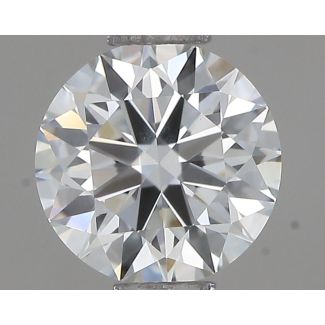 0.5 Carat Round E SI1 EX GIA Natural Diamond