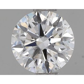 0.70 Carat Round E VS2 EX GIA Natural Diamond