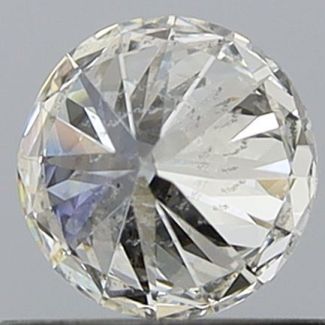 0.6 Carat Round F SI2 EX GIA Natural Diamond