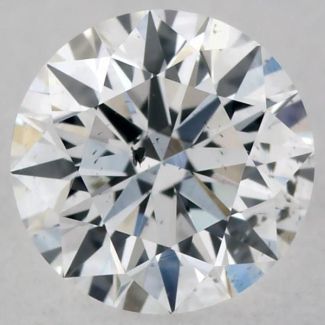 0.25 Carat Round E SI2 EX GIA Natural Diamond