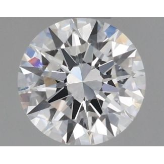 0.62 Carat Round E SI2 EX GIA Natural Diamond