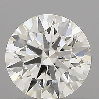 0.5 Carat Round H VS1 EX IGI Natural Diamond