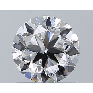 1.0 Carat Round E VVS2 VG EX GIA Natural Diamond