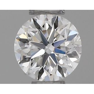 0.30 Carat Round G VVS2 GD EX GIA Natural Diamond