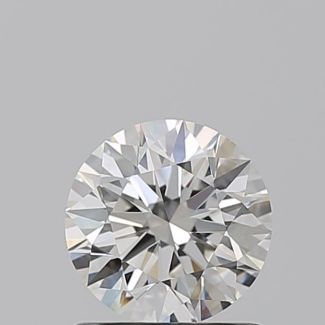 0.9 Carat Round H VVS2 EX GIA Natural Diamond