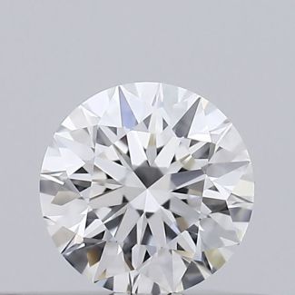 0.23 Carat Round E VVS2 EX GIA Natural Diamond