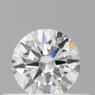 0.35 Carat Round D VVS1 EX GIA Natural Diamond