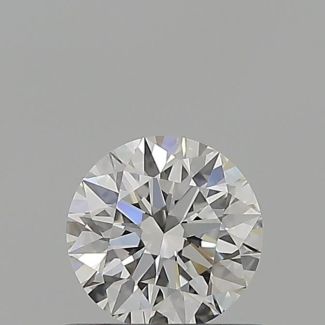 0.54 Carat Round F VVS1 EX GIA Natural Diamond