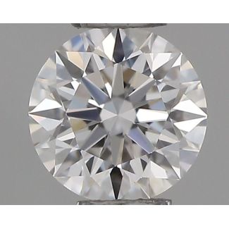 0.23 Carat Round E VVS2 EX GIA Natural Diamond