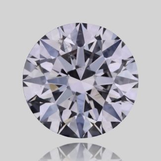 0.52 Carat Round D SI2 EX GIA Natural Diamond