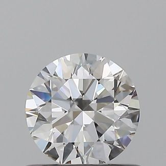 0.57 Carat Round E VS1 EX GIA Natural Diamond