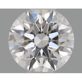 0.3 Carat Round D VVS1 EX GIA Natural Diamond