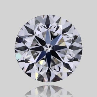 0.51 Carat Round H VS1 VG EX GIA Natural Diamond