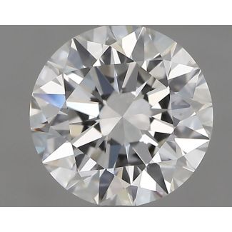 1.3 Carat Round F VVS2 EX GIA Natural Diamond