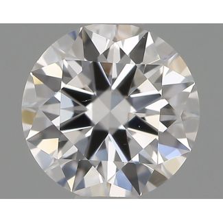 0.5 Carat Round D VS1 EX GIA Natural Diamond