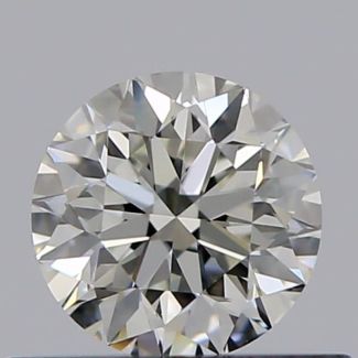 0.40 Carat Round I VVS1 VG GIA Natural Diamond