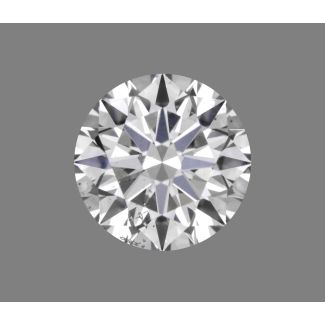 0.42 Carat Round E SI2 EX GIA Natural Diamond