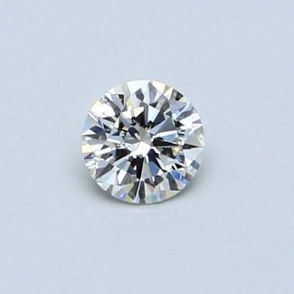 0.31 Carat Round E VVS2 VG EX GIA Natural Diamond