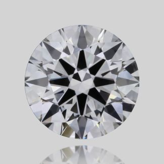 0.31 Carat Round F VVS2 EX GIA Natural Diamond