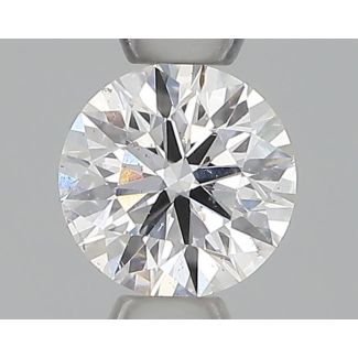 0.30 Carat Round D SI1 EX VG IGI Natural Diamond