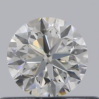 0.40 Carat Round H VS2 G VG GIA Natural Diamond