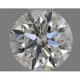 0.4 Carat Round H VS1 VG EX GIA Natural Diamond