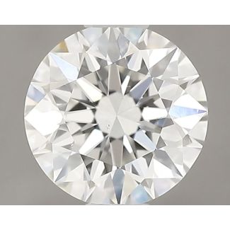 0.7 Carat Round H VS2 EX GIA Natural Diamond