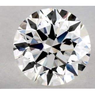 0.9 Carat Round H VVS2 EX VG GIA Natural Diamond