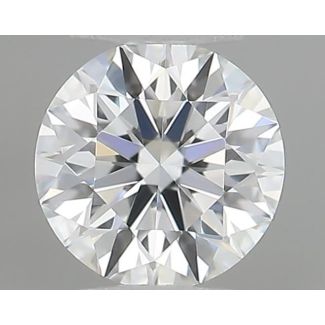 0.24 Carat Round F IF EX GIA Natural Diamond