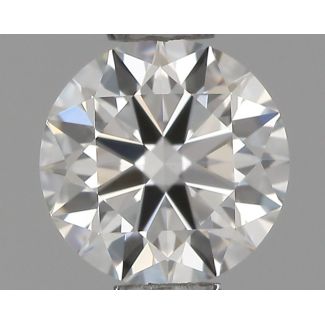 0.44 Carat Round G IF EX IGI Natural Diamond