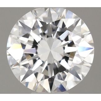 0.31 Carat Round D VVS2 EX GIA Natural Diamond