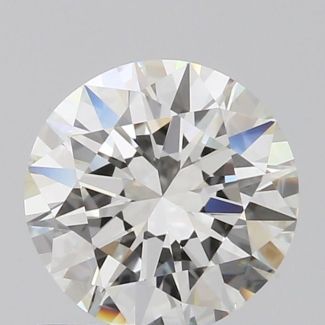 0.9 Carat Round H VVS1 EX VG GIA Natural Diamond