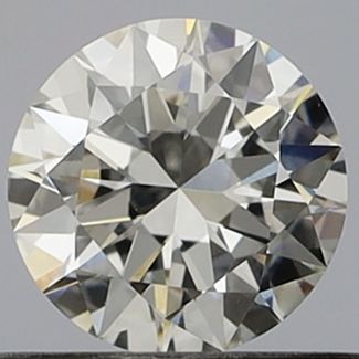 0.5 Carat Round G VS1 EX GIA Natural Diamond