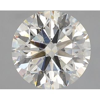 2.02 Carat Round I SI1 EX GIA Natural Diamond