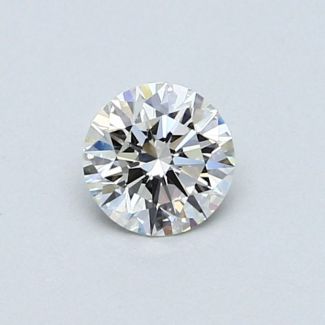 0.45 Carat Round I IF EX VG GIA Natural Diamond