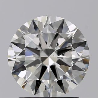 1.50 Carat Round J VS1 VG EX GIA Natural Diamond