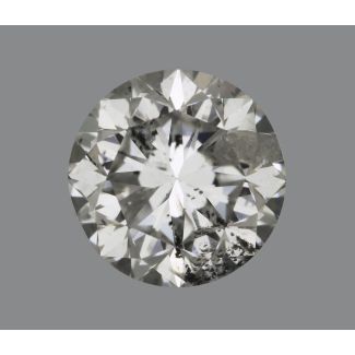 1.00 Carat Round F I3 G VG GIA Natural Diamond