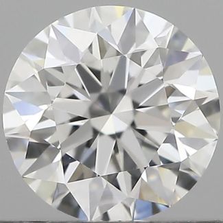 0.62 Carat Round E VVS2 EX GIA Natural Diamond