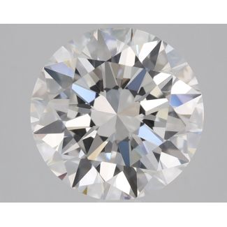 1.5 Carat Round E VVS2 EX GIA Natural Diamond