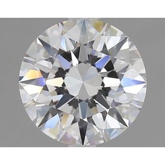 1.23 Carat Round E VVS1 EX GIA Natural Diamond