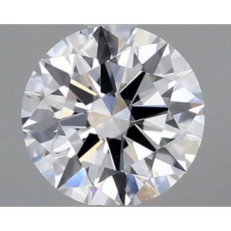 0.32 Carat Round F VS2 EX GIA Natural Diamond