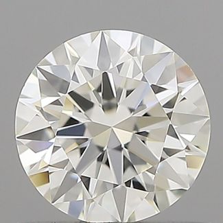 0.6 Carat Round H VVS2 EX IGI Natural Diamond