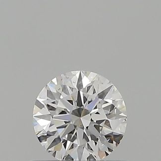 0.5 Carat Round D VS2 EX GIA Natural Diamond