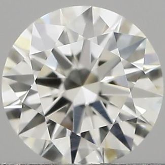 0.31 Carat Round H VVS1 EX IGI Natural Diamond