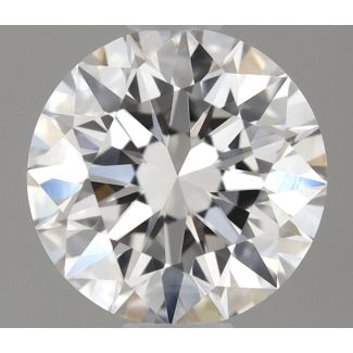 0.51 Carat Round E VS1 EX GIA Natural Diamond