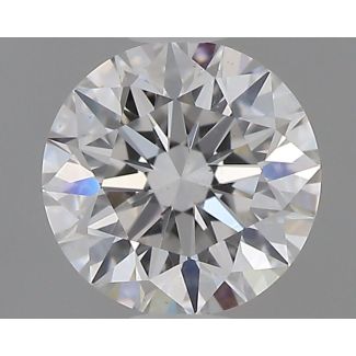 0.5 Carat Round F VS2 EX GIA Natural Diamond