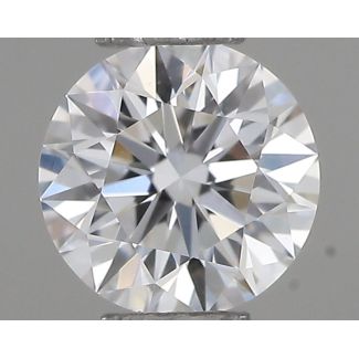 0.23 Carat Round D IF EX VG GIA Natural Diamond