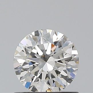 0.64 Carat Round H IF EX VG GIA Natural Diamond