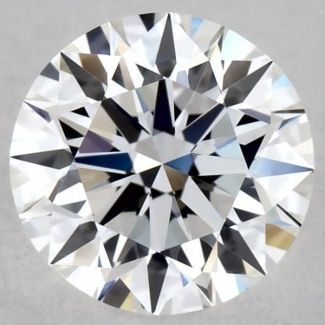 0.5 Carat Round D VVS1 EX VG GIA Natural Diamond